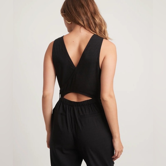 Marine Layer Eloise Belted Jumpsuit - Picture 2 of 13